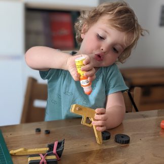 FLEUR, le rouleau compresseur | Véhicule en kit à construire
